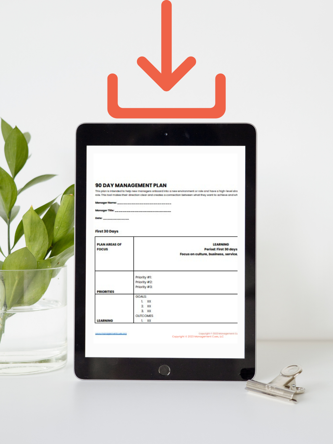 The Ultimate 90 Day Management Onboarding Tool