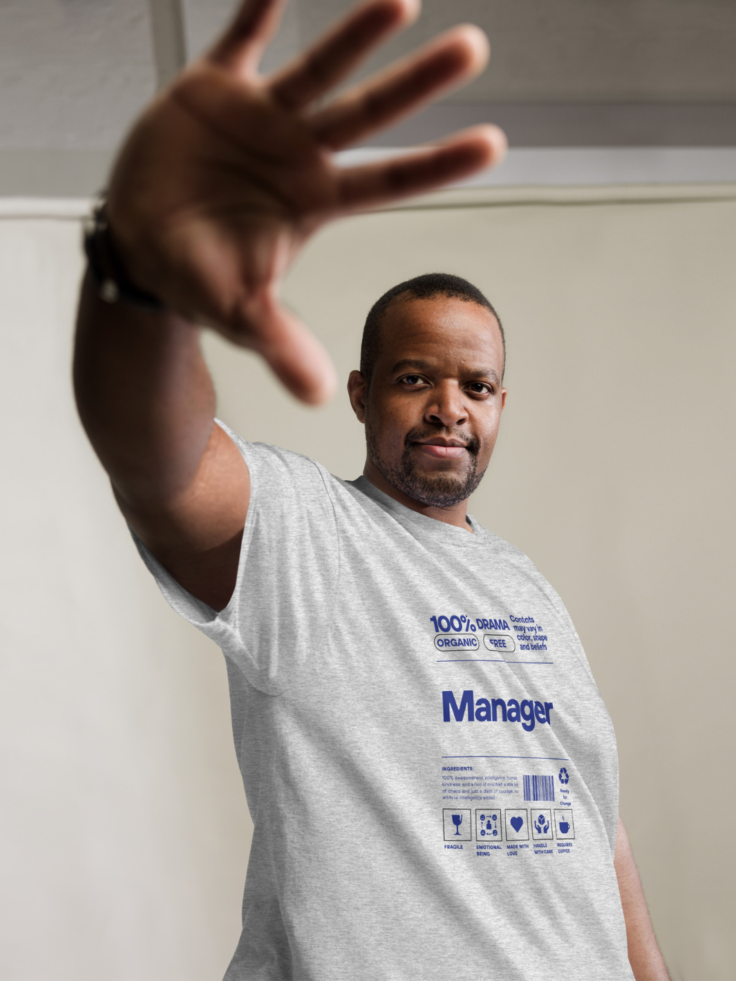 100% Manager Material Tee