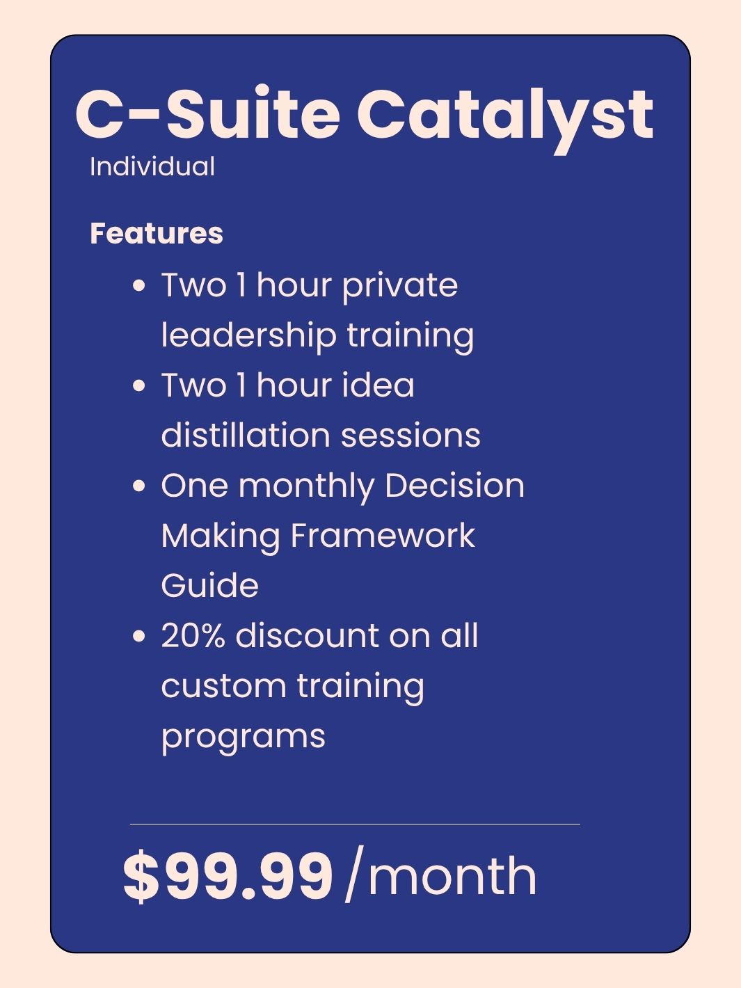 CLICK HERE! The C-Suite Catalyst Membership
