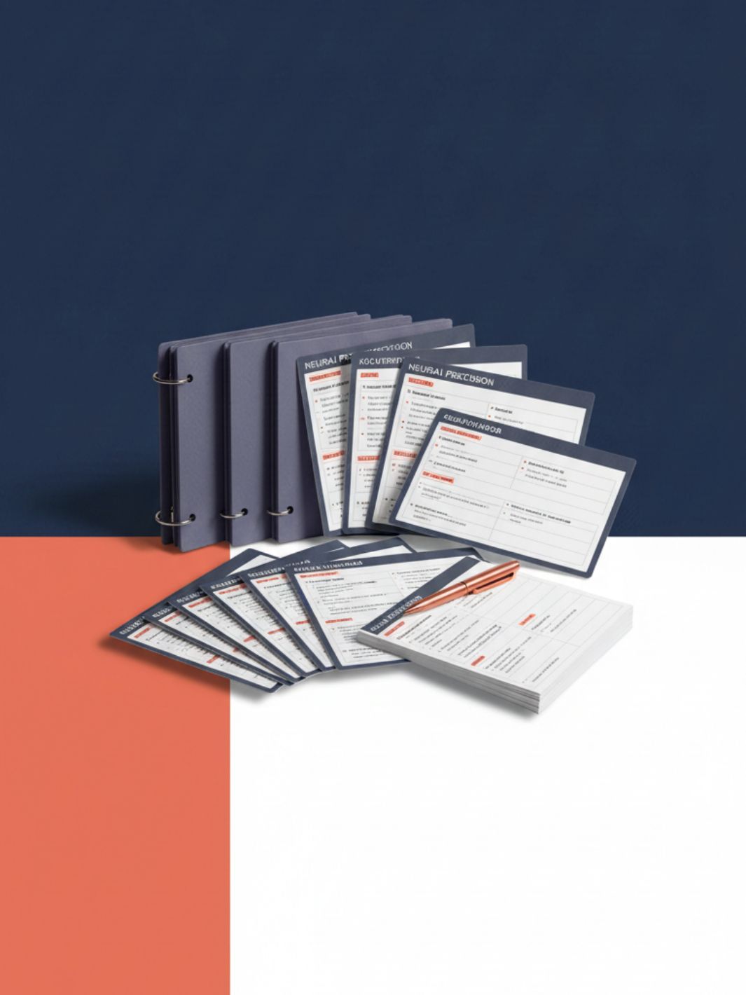 Quick-Reference Cue Cards Set Laminated