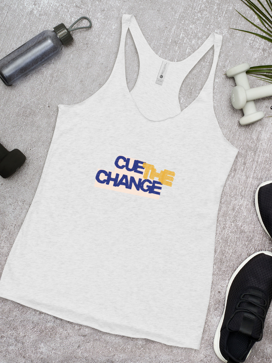 Cue the Change Racerback Tank