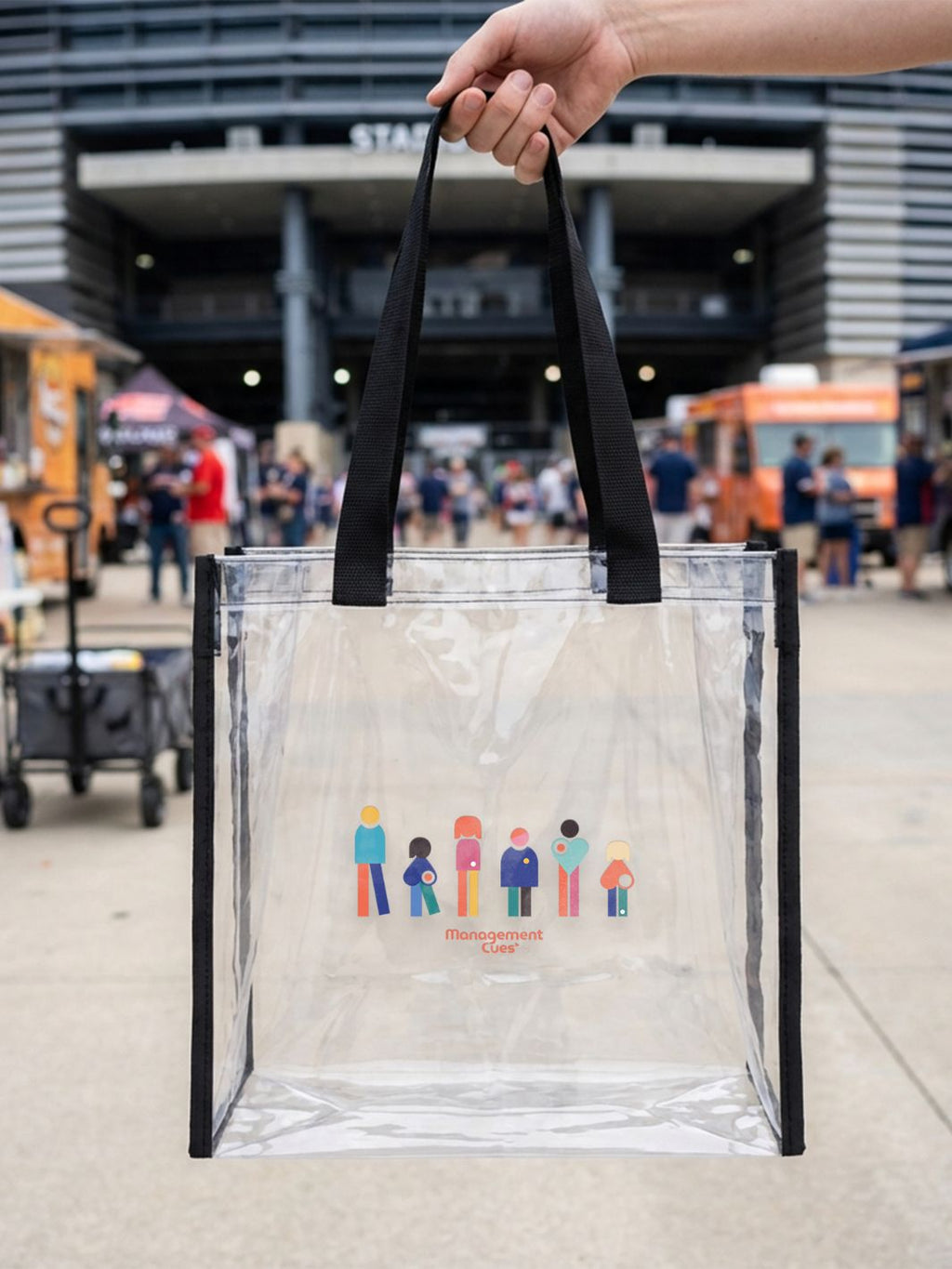 The Clear Command Tote